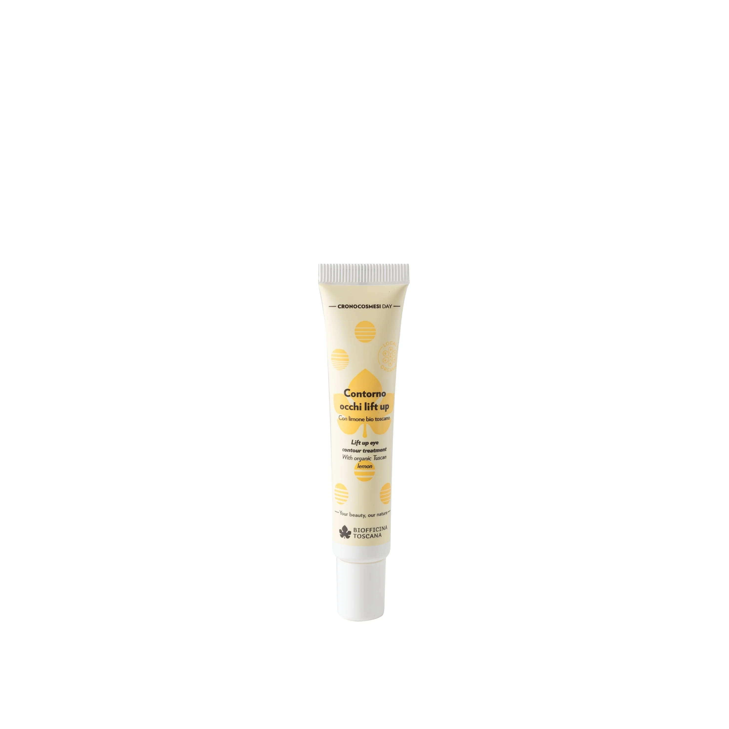 Chronocosmetics Day – Lifting-Augenkontur – Anti-Falten-Augenkonturpflege, Behandlung gegen Tränensäcke und Augenringe