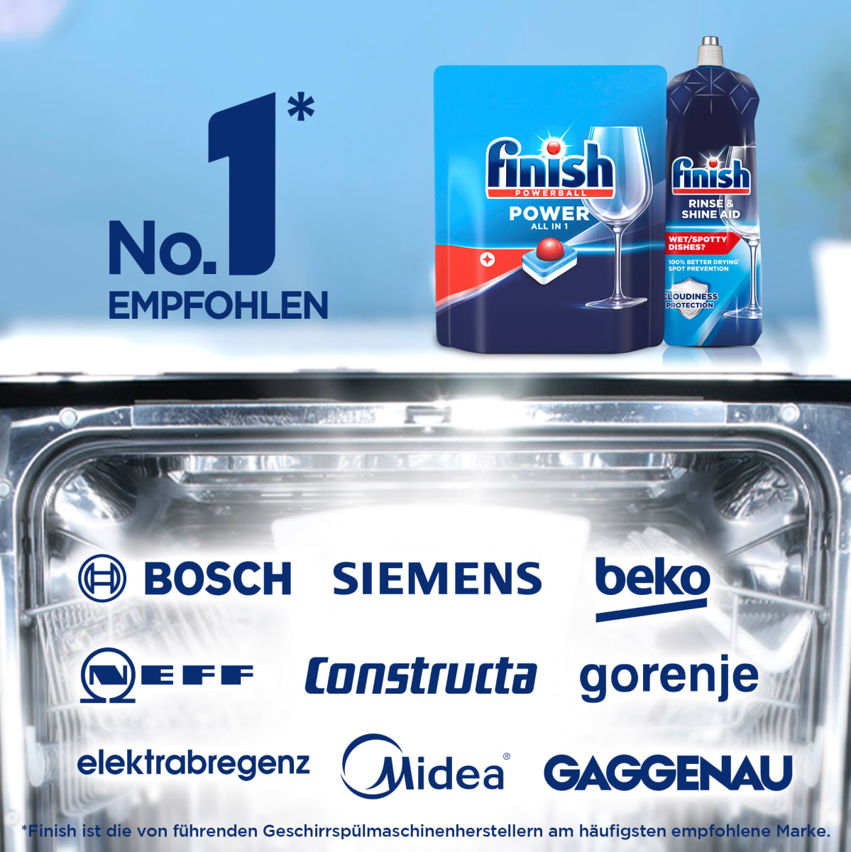 Spülmaschinen-Tabs All-in-1 Vorratspack, 75 St