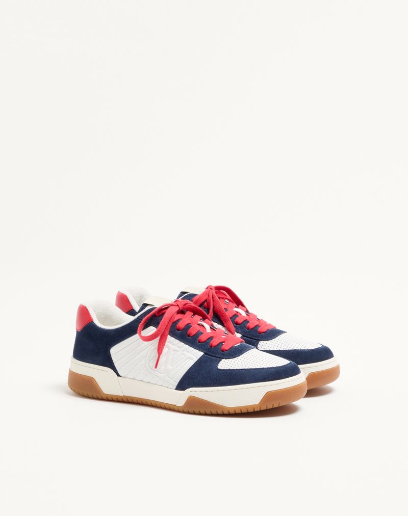 Baskets Sparry en cuir Crust et Nappa