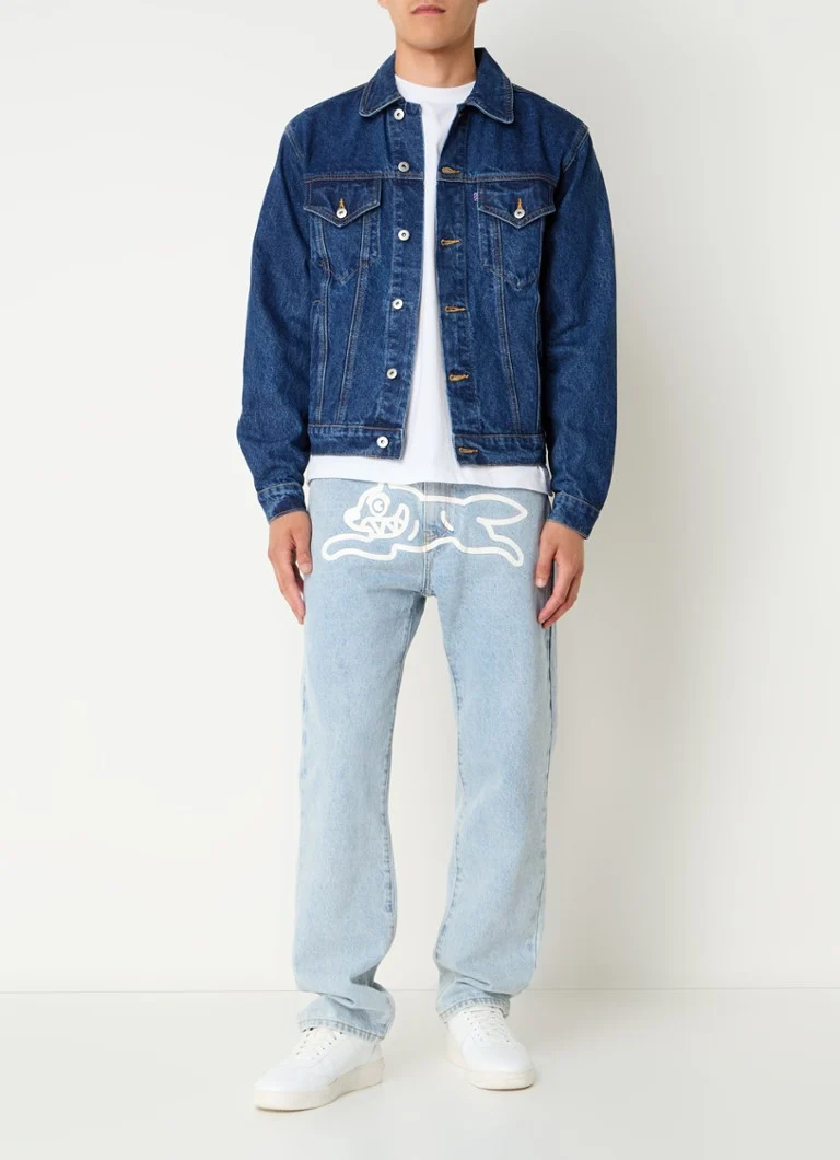 ICE CREAM Running Dog denim jacket with chest pockets