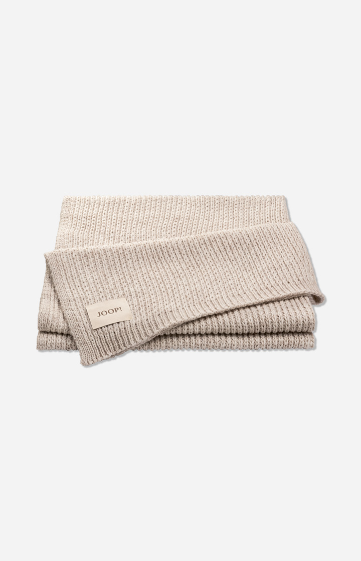 Wohndecke JOOP! DOUBLE-KNIT in Natur