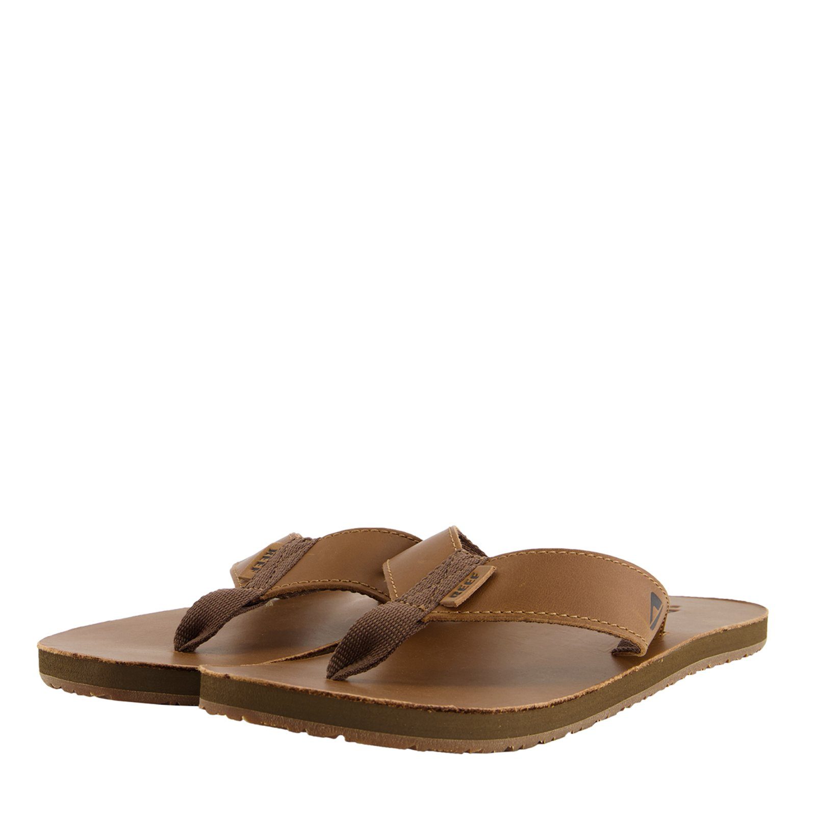 Reef Zehentrenner Sandale Leather Smoothy Zehentrenner Leder Fußbett