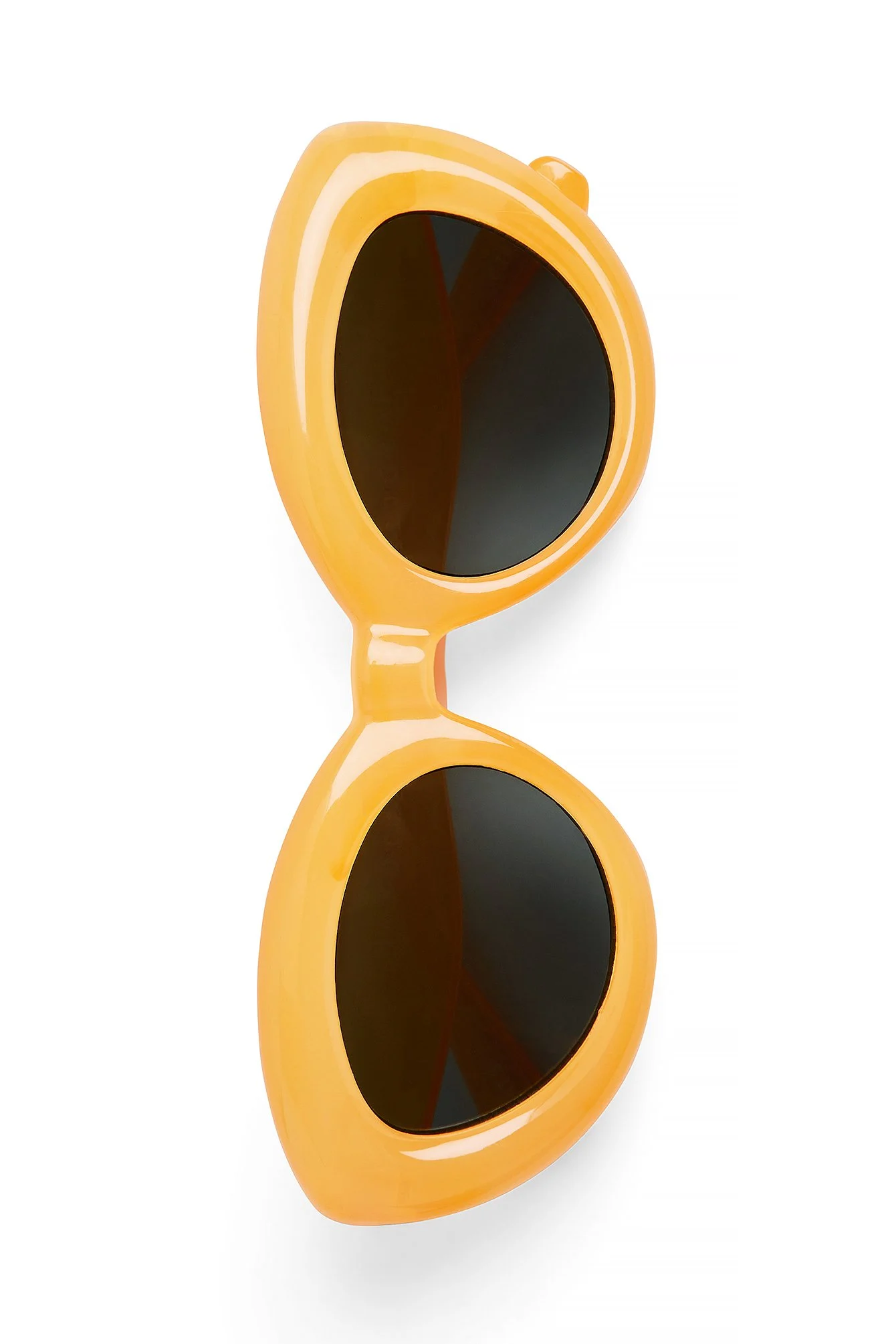 Aufgeblasene Cateye-Sonnenbrille