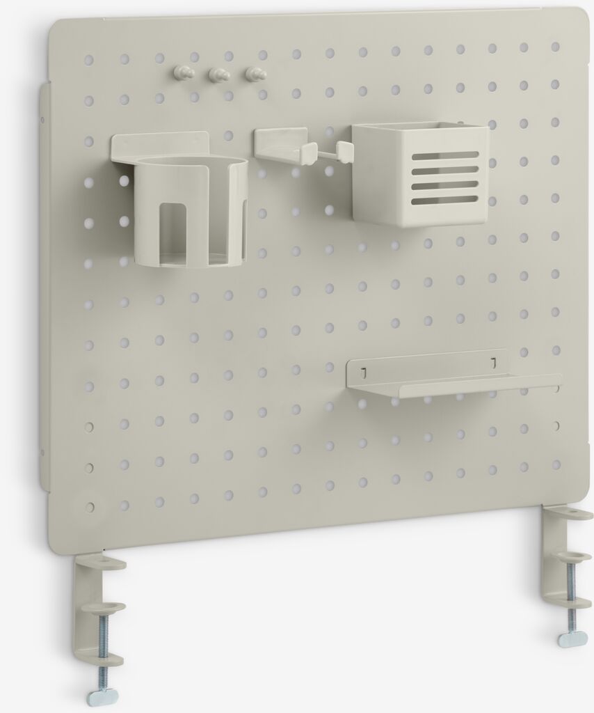 FUNDER 52x42 storage board with accessories, beige