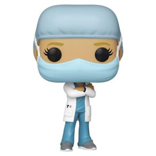 Front Line Worker POP! Heroes Vinyl Figur Female #1 9 cm