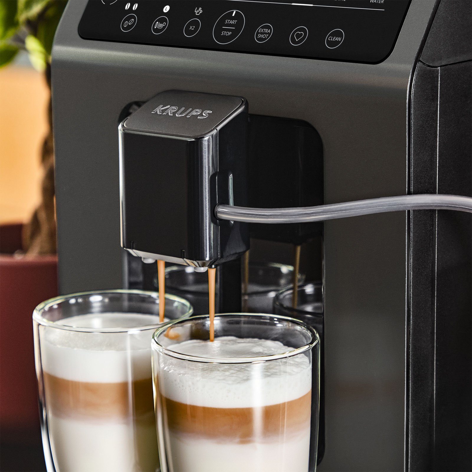 Krups Kaffeevollautomat EA89ZB10, Speicherung der Einstellungen, Kegelmahlwerk
