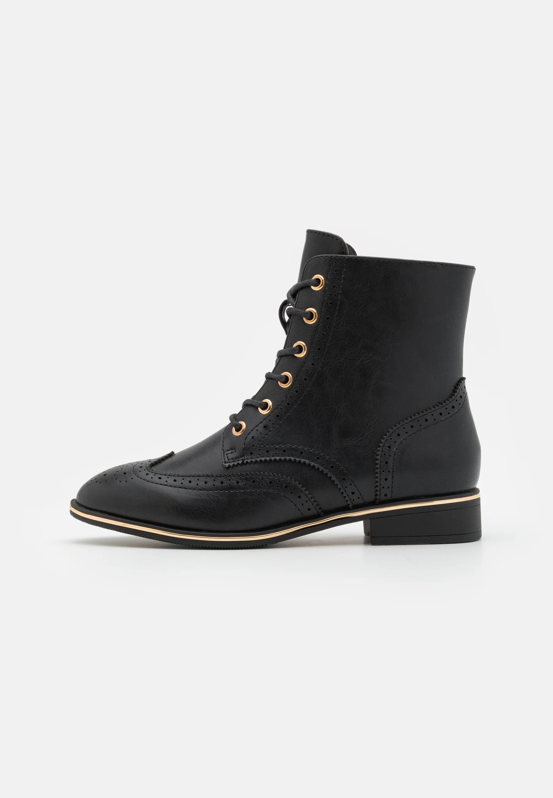 Botines con cordones de corte ancho de Anna Field