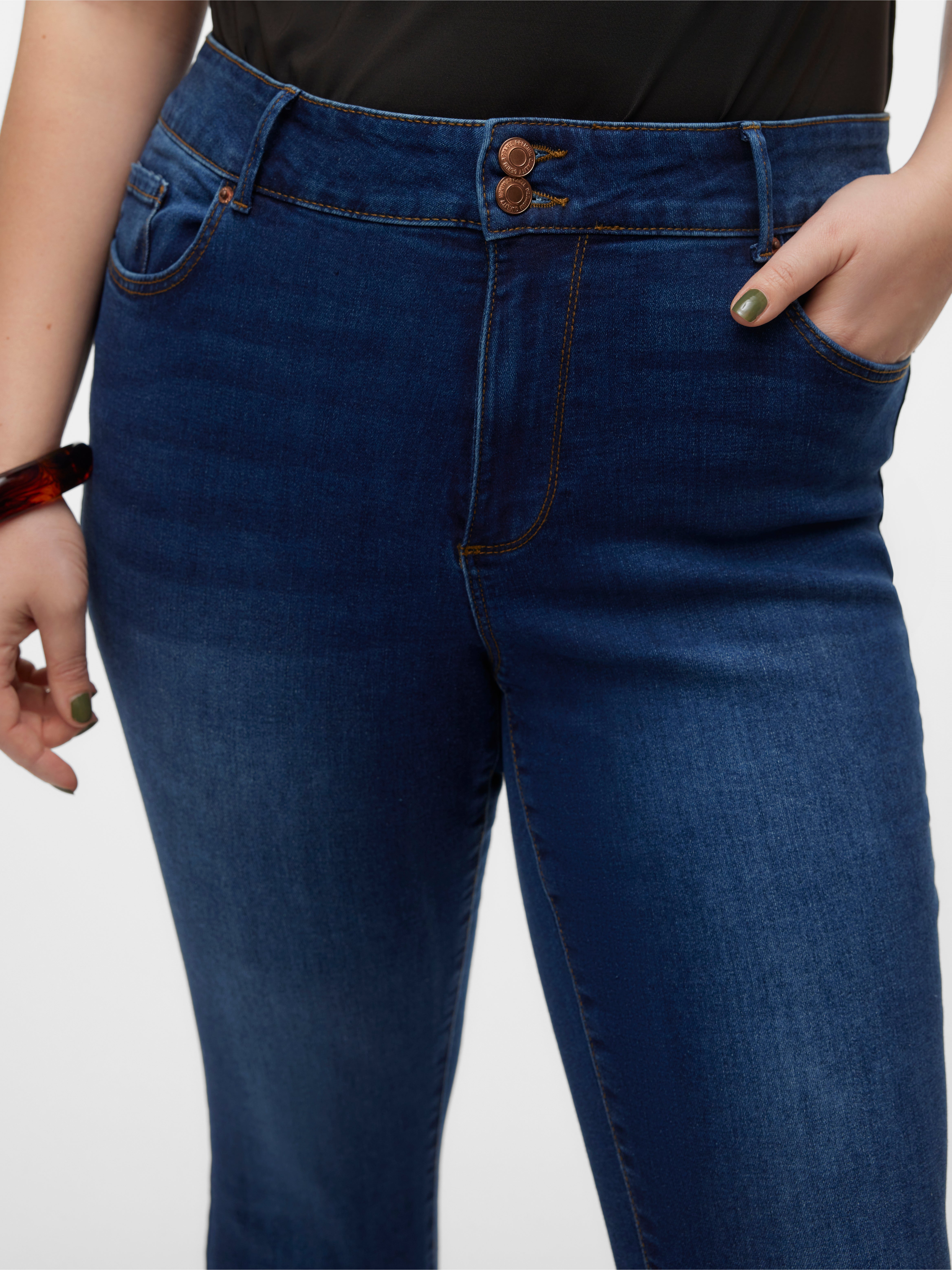 VMSOPHIA Hohe Taille Skinny Fit Jeans