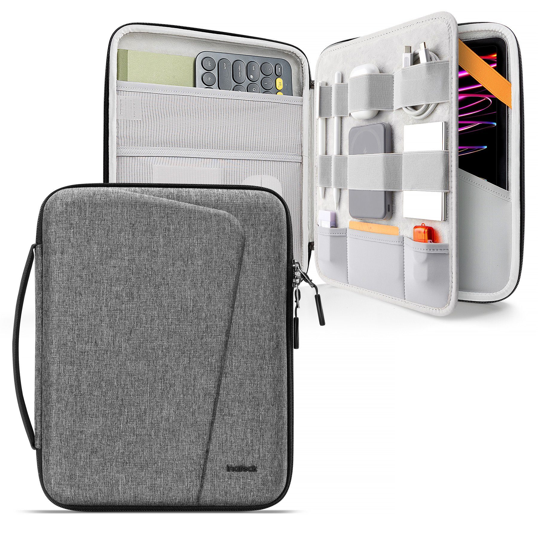 Inateck Tablet-Hülle Hartschalen Tablet Tasche Hülle für 12,9 Zoll iPad Pro
