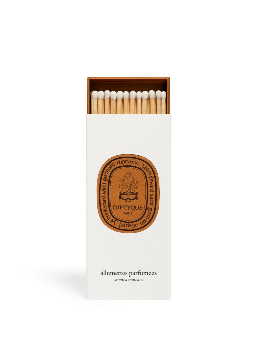 Terres Blondes - Boîte d'allumettes parfumées