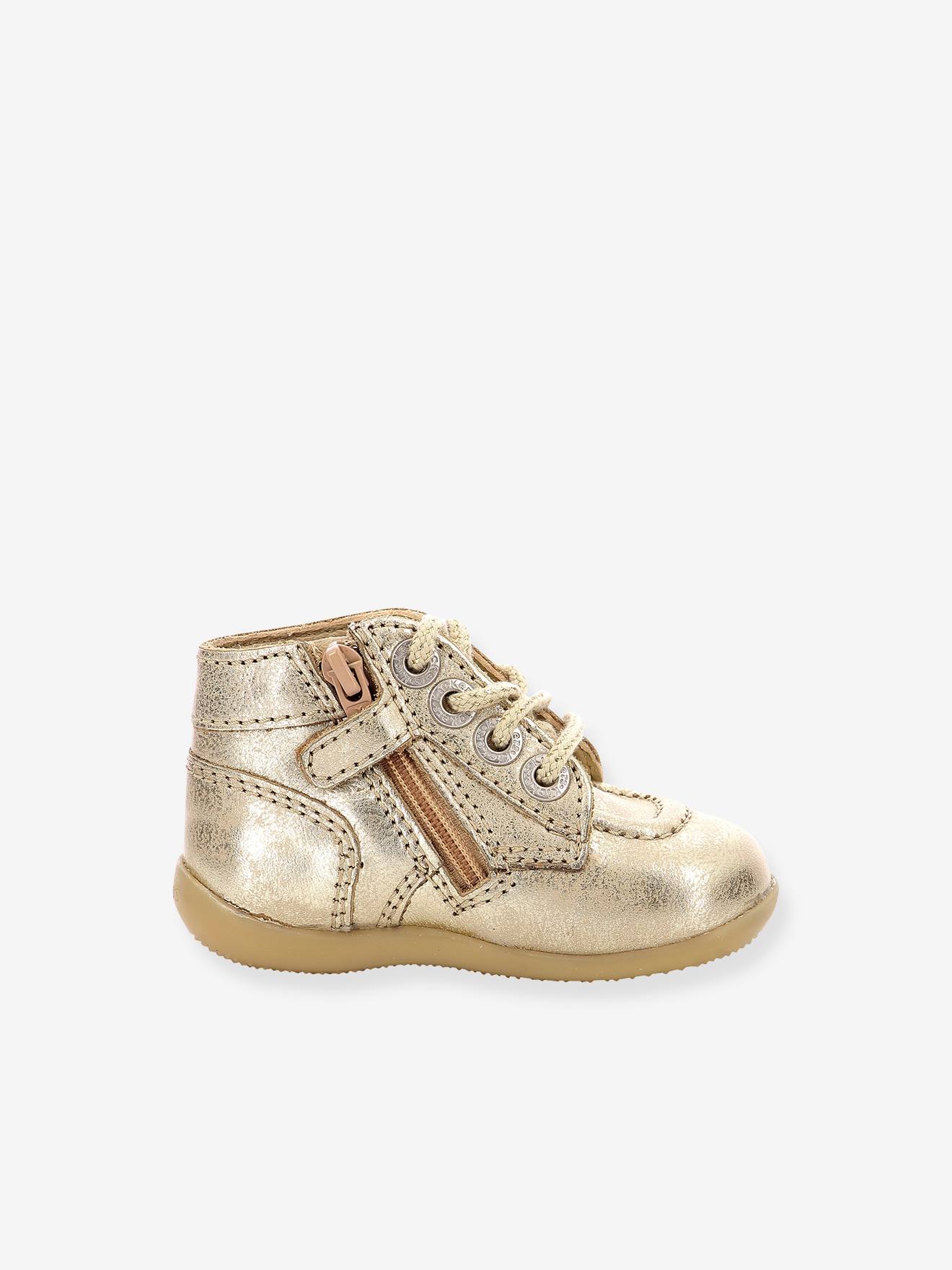 Kickers Baby Lauflern-Boots BONZIP 961630-10-113 KICKERS - gold
