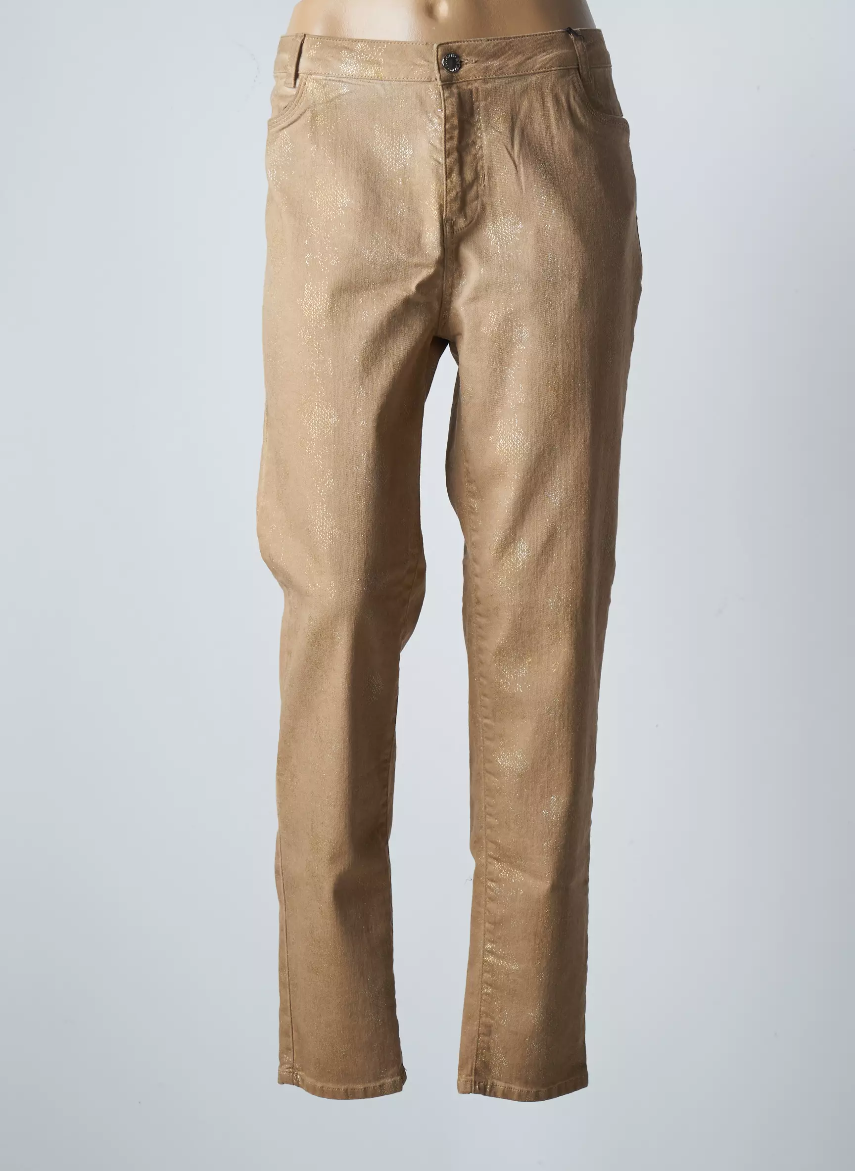 Eva Kayan Pantalons Slim Femme couleur beige