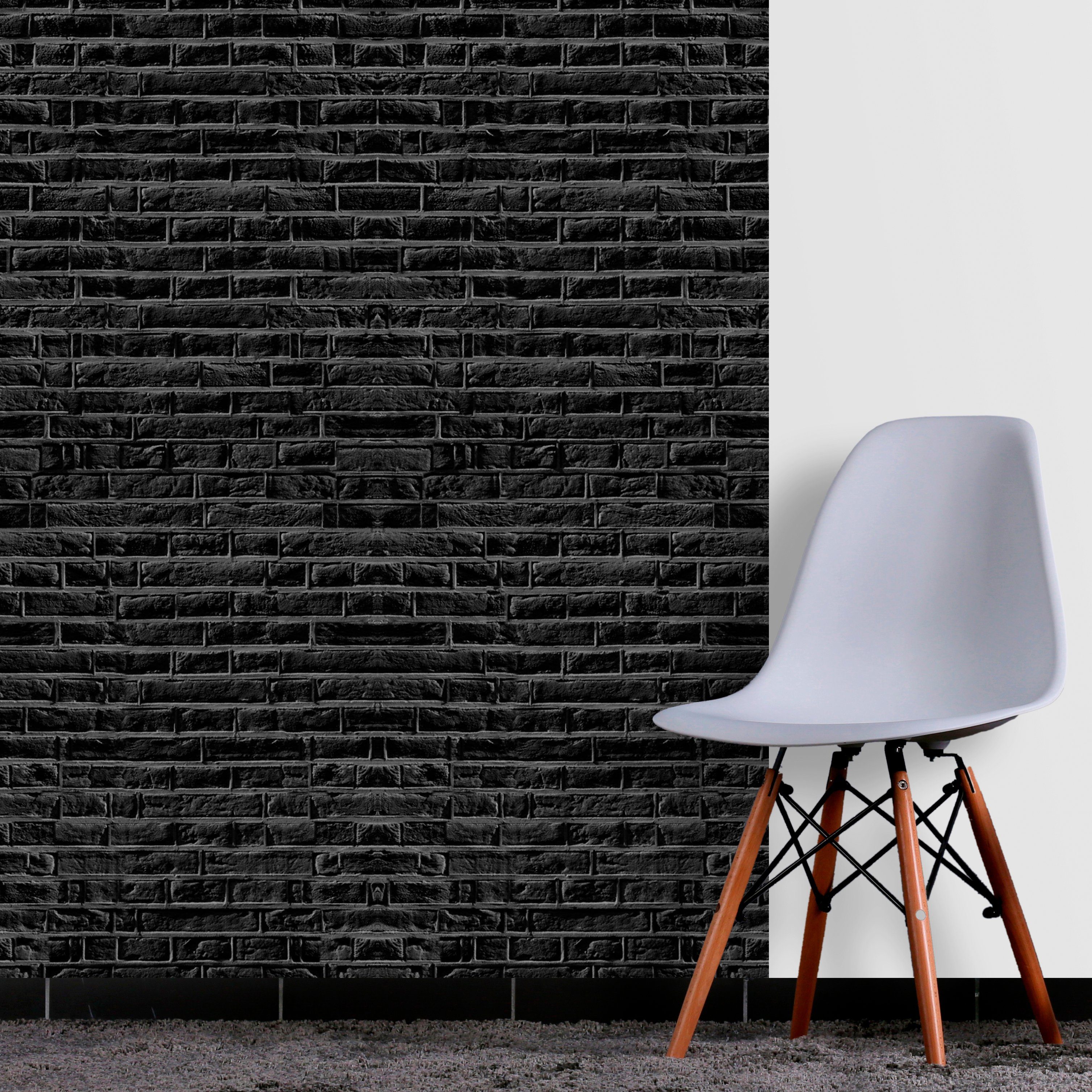 queence Vinyltapete Sara, Steinoptik, 90 x 250 cm, selbstklebend