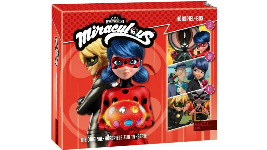 Hörspiel Box:Folge 38-40 Miraculous