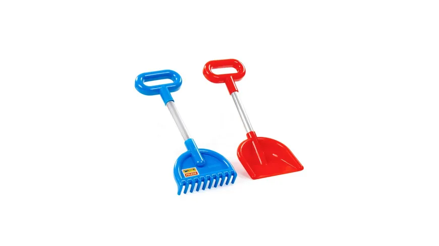 Polesi - Schaufel, Rechen Set, 1 Stück, sortiert