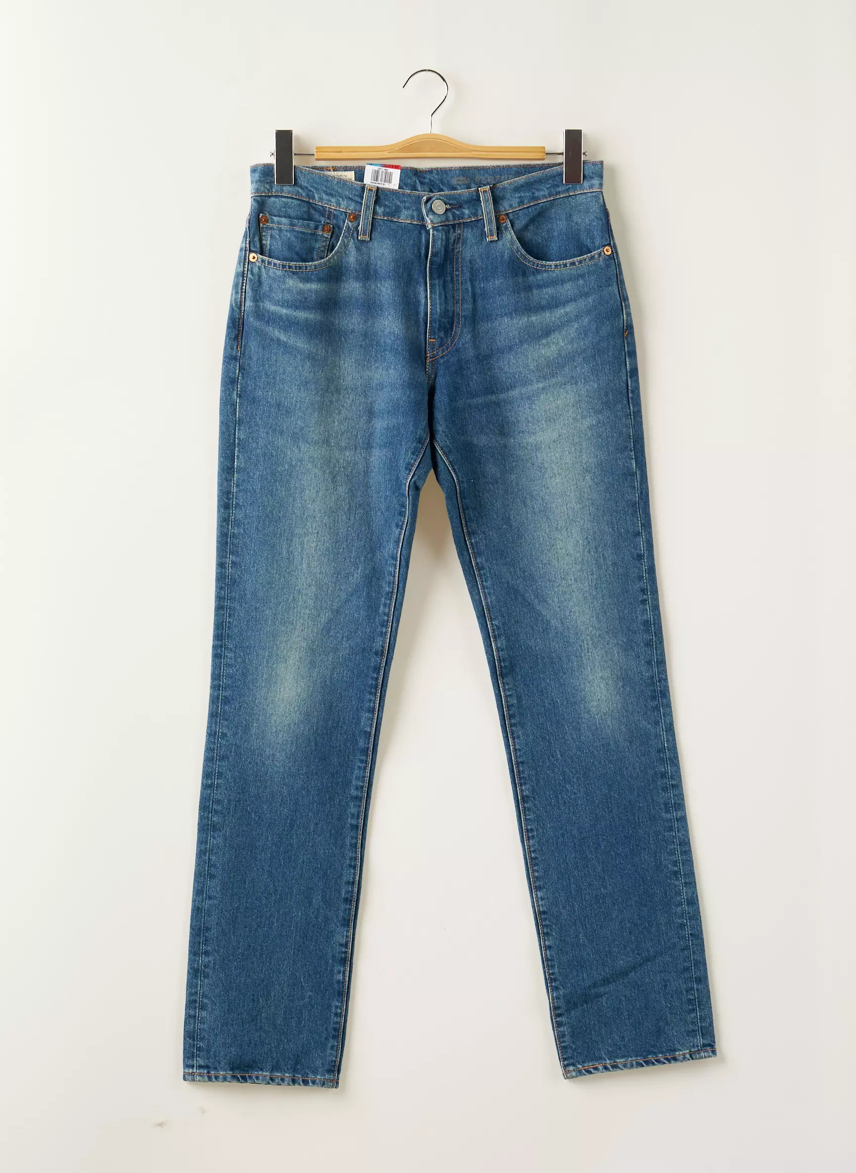 Levis Jeans Coupe Slim Homme couleur bleu