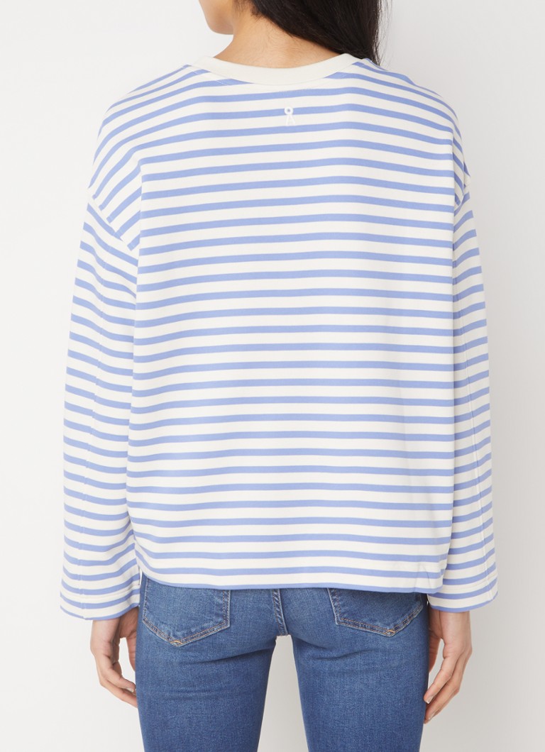ARMEDANGELS Frankaa organic cotton sweater with stripe print