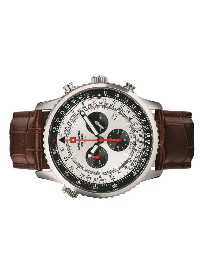 Swiss Military Quarzuhr 7078.9532SAM in Silber günstig kaufen onesize