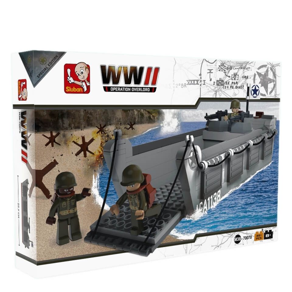 WWII Landungsboot Bausteine Set M38-70070
