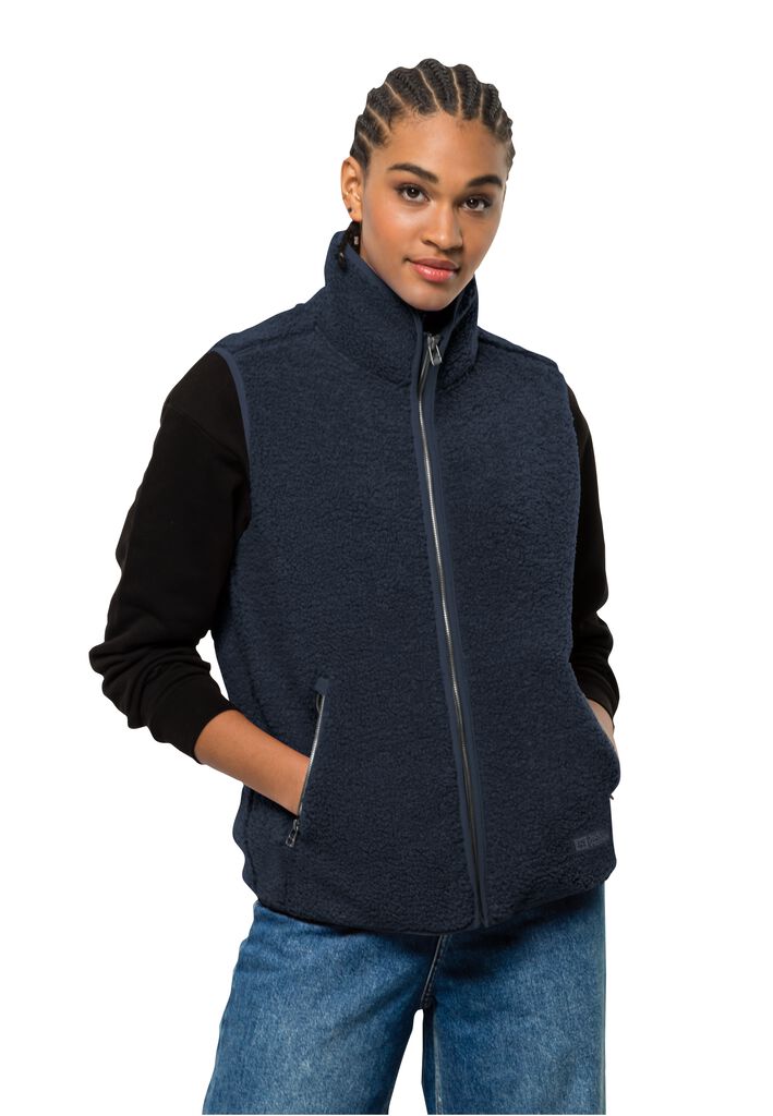 HIGH CURL VEST W Fleeceweste Damen