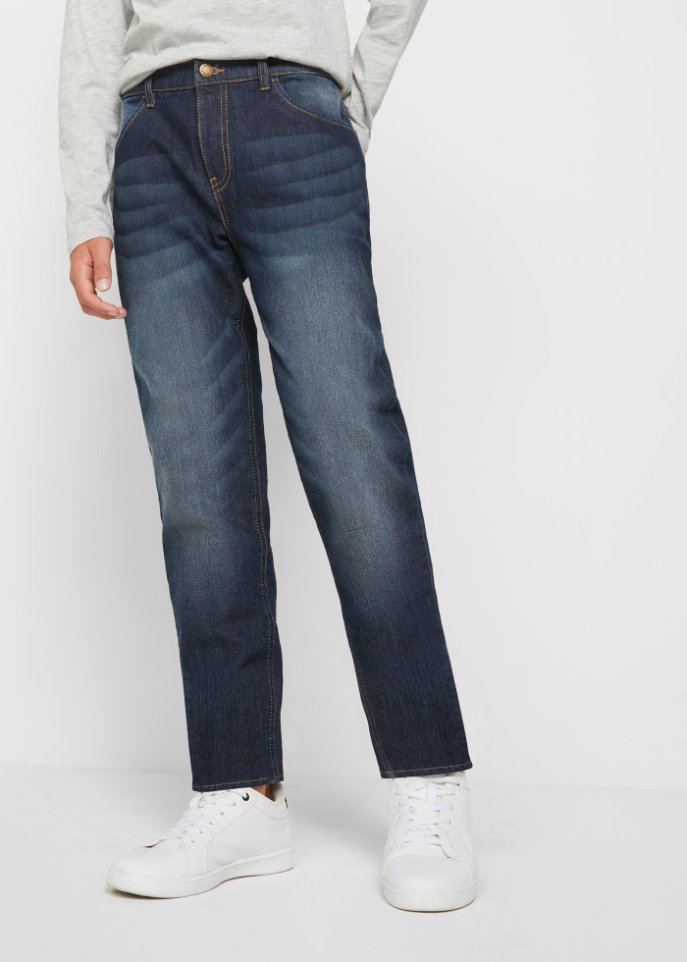Jungen Thermojeans mit Fleecefutter, Slim Fit