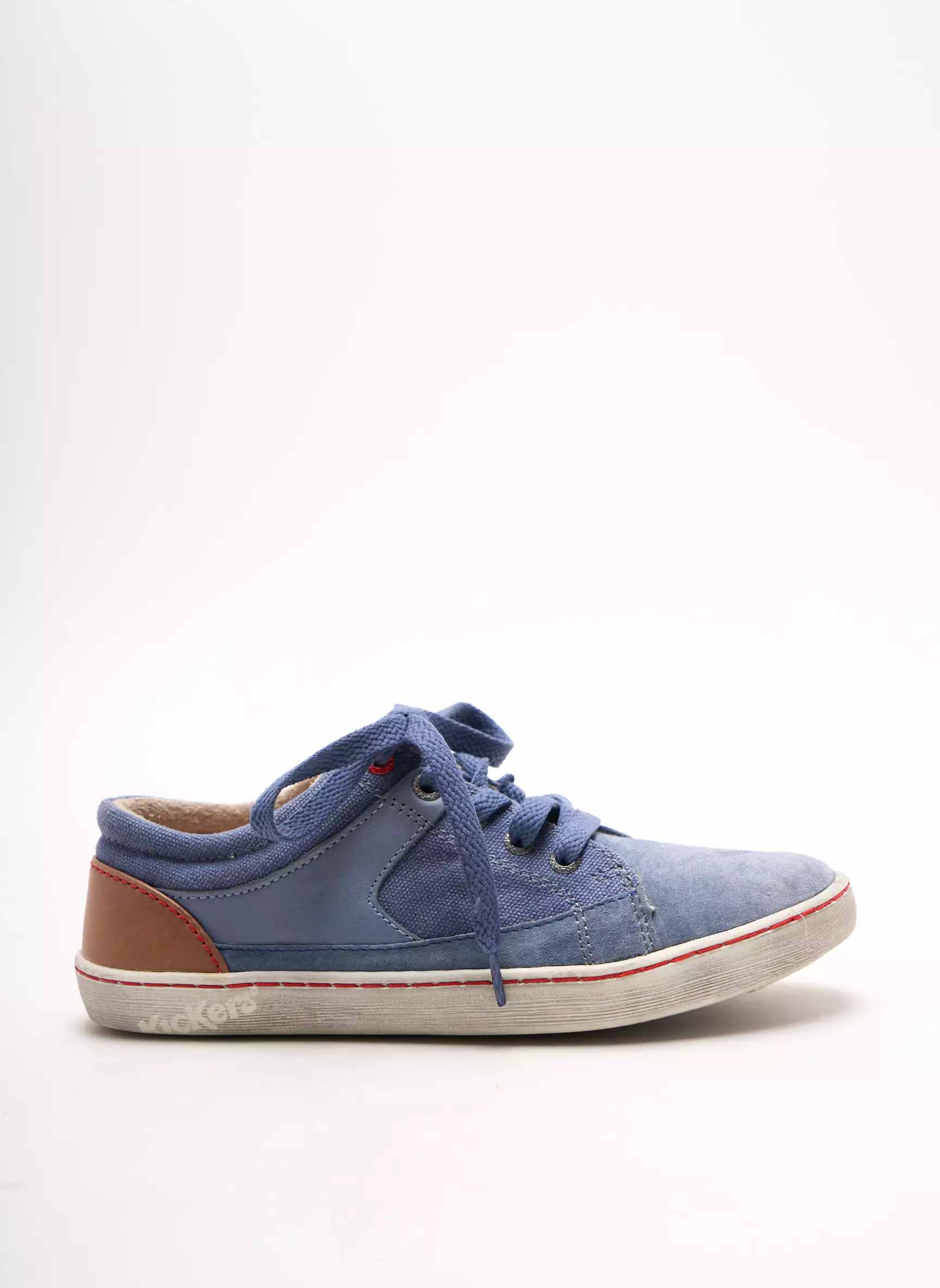 Kickers Baskets Garcon couleur bleu