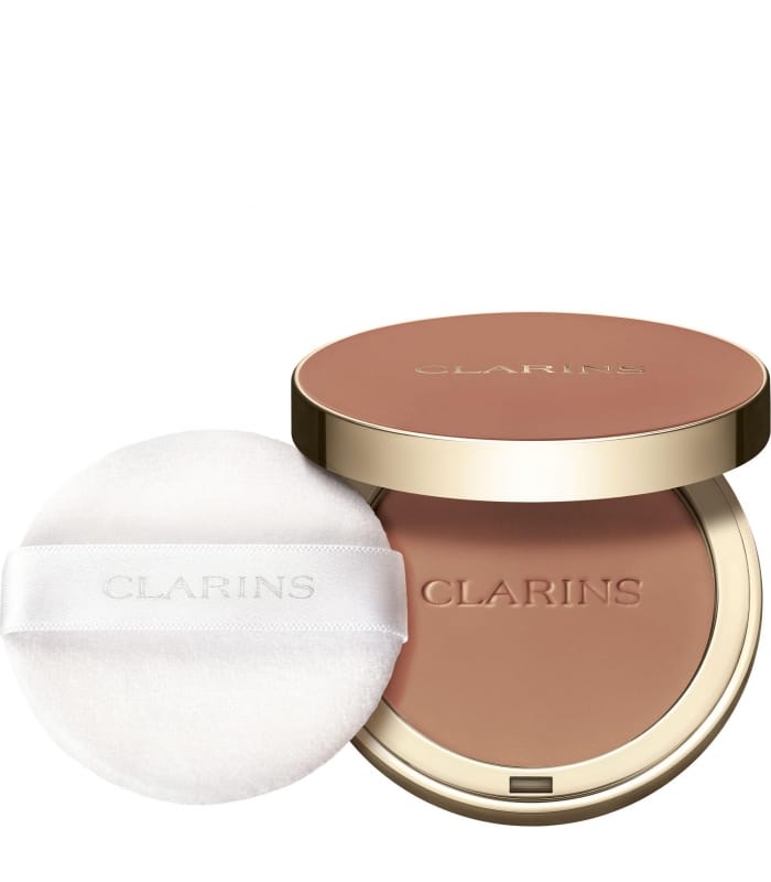 Clarins-EVER MATTE COMPACT POWDER-Poudre compacte matifiante infusée au lait de pêcher