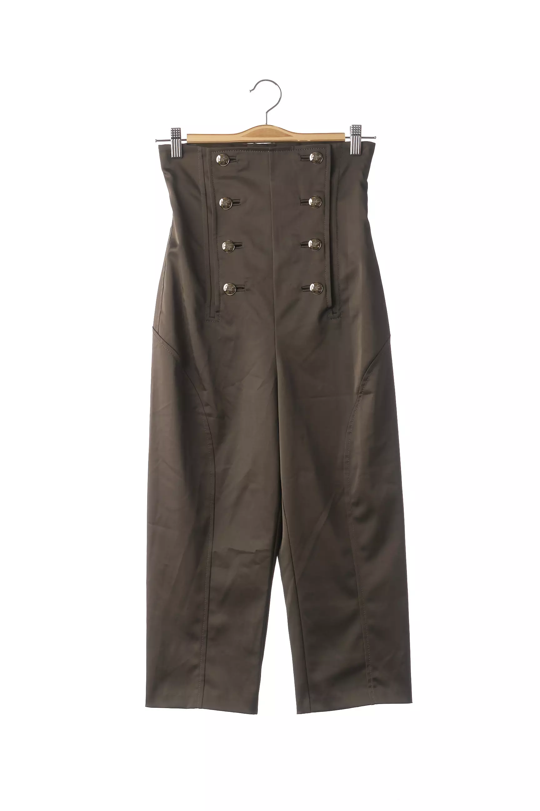 Korloff Pantalon7 8 Femme couleur vert