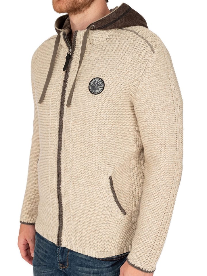 Spieth & Wensky Strickjacke ECHO in beige günstig kaufen