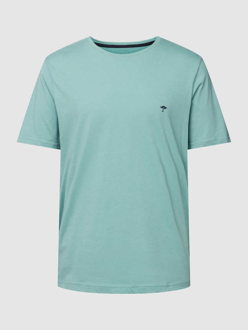 T-Shirt mit Logo-Print in schilf
