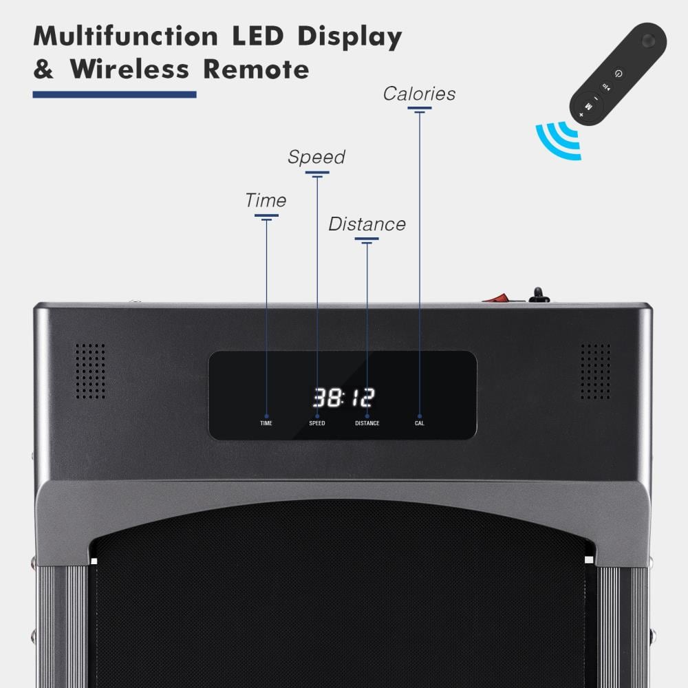 FUFU&GAGA Folding Treadmill LED Foldable Treadmill