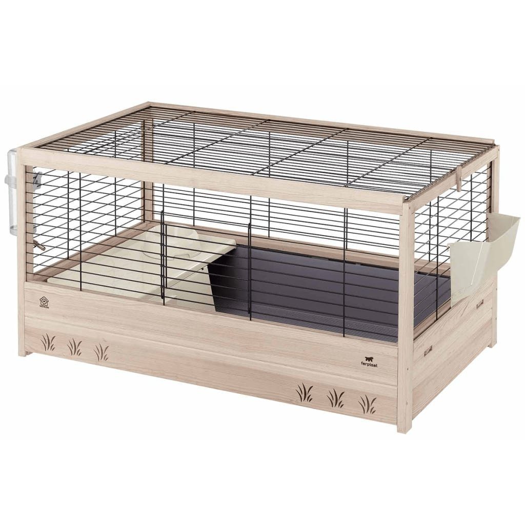 Ferplast Hühnerstall Kaninchenkäfig Arena 100 100 x 62,5 x 51 cm 57089517