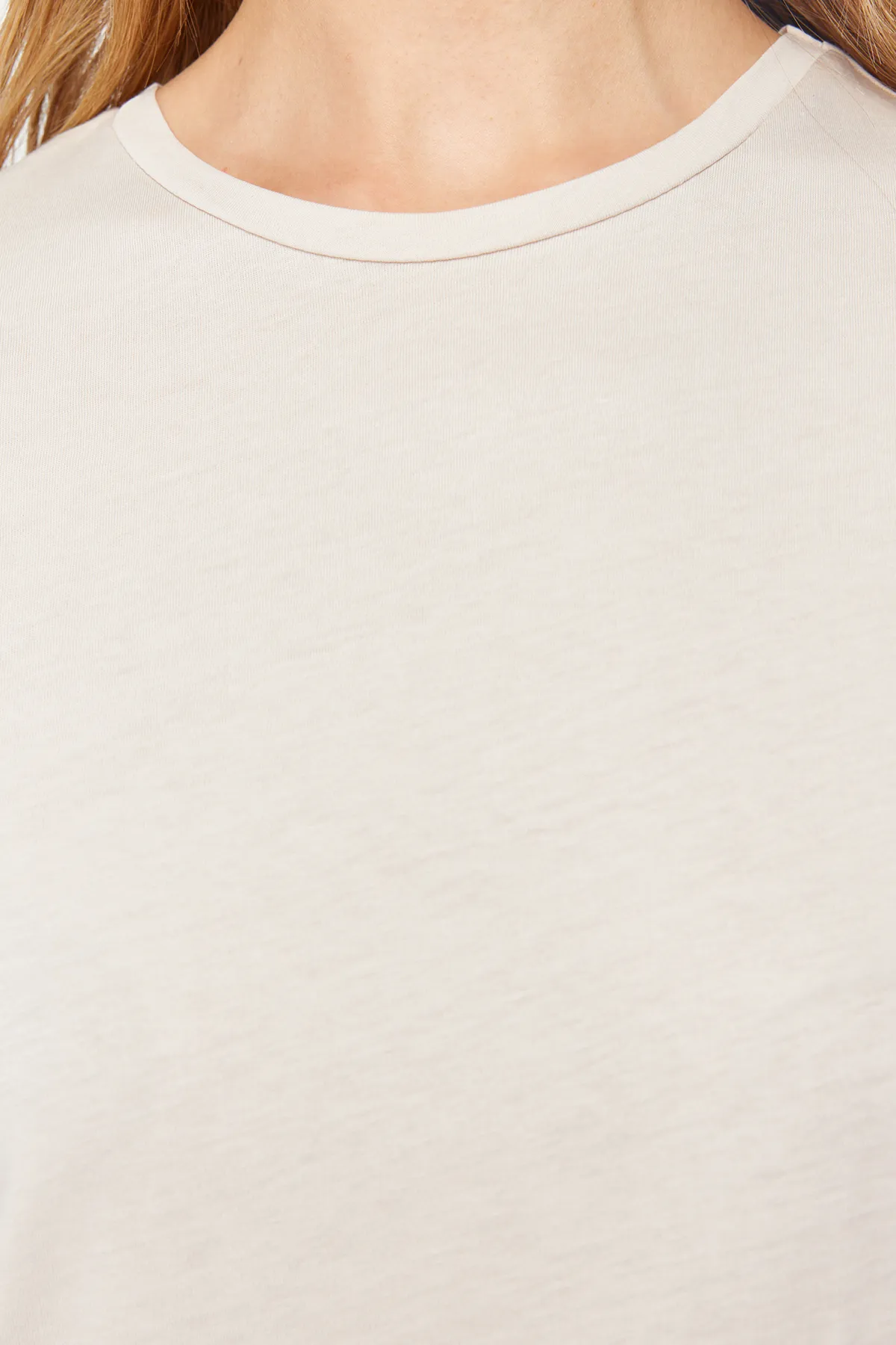 Trendyol Modest  Braun-beige 2er-Pack geschlitzte, kurzärmlige Basic-Strick-T-Shirts mit Rundhalsausschnitt TCTSS21UK0009