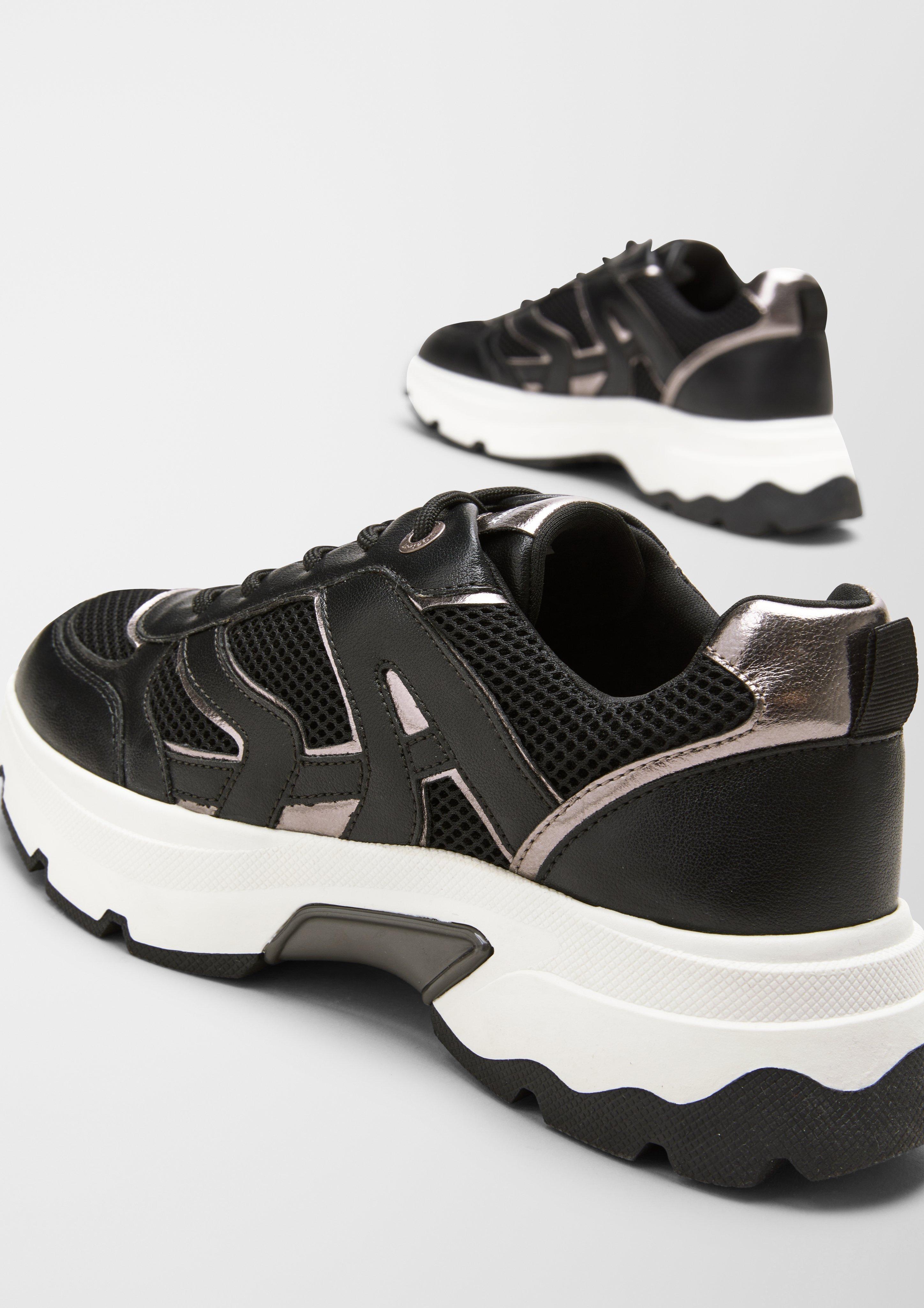 Chunky Sneaker mit Mesh-Details  6007308-001