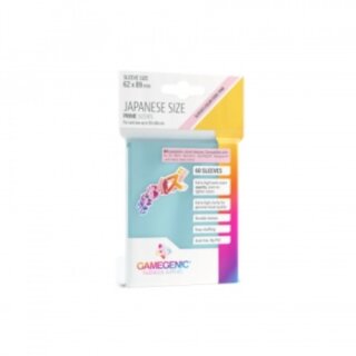 Gamegenic - PRIME Japanese Sized Sleeves Clear (60)