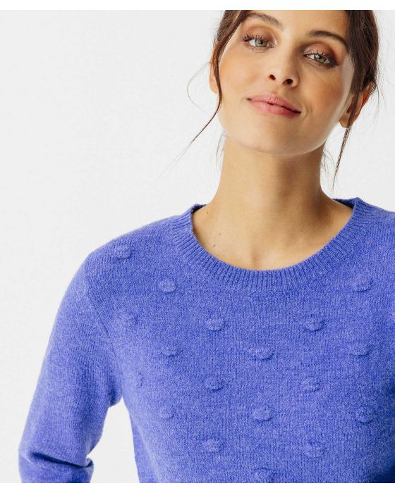 Pull maille chaude fantaisie, manches longues Thermolactyl