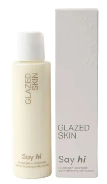 Серум за јачање млечне заштитне барије коже Say Hi Glazed Skin са пептидима и керамидима