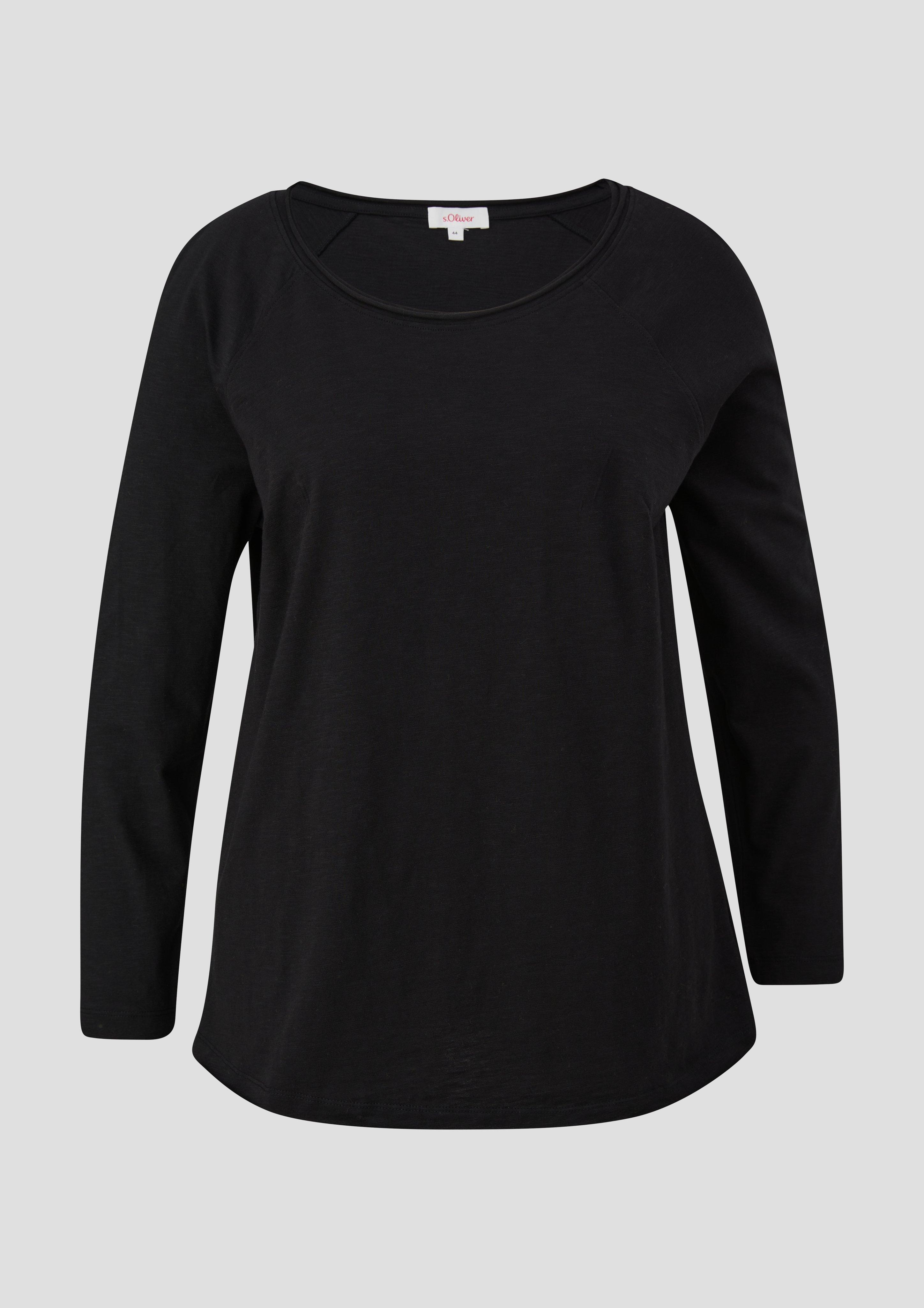 Longsleeve mit Flammgarn-Struktur  2149227-9999