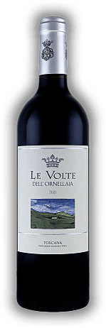 Ornellaia, Le Volte Dell'Ornellaia, IGT, 2021, Toscana  Ornellaia, Le Volte Dell'Ornellaia, IGT, 2021, Toscana  Mediterraner Ausdruck von Großzügigkeit vereint mit Struktur und Komplexität. Jahrgang 2021 - 0,75	 Liter - Vol 14%