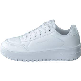 Champion Rebound Platform Low Sneaker in weiß