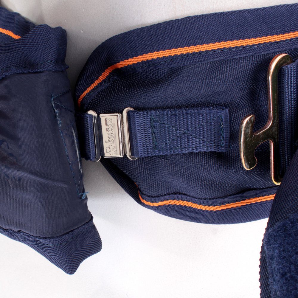 Bucas Pferde-Regendecke Bucas Therapy Walker 0g - Navy/Orange