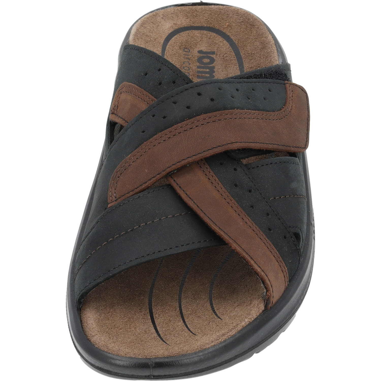 Jomos 506604, Pantoletten, Herren, Schwarz