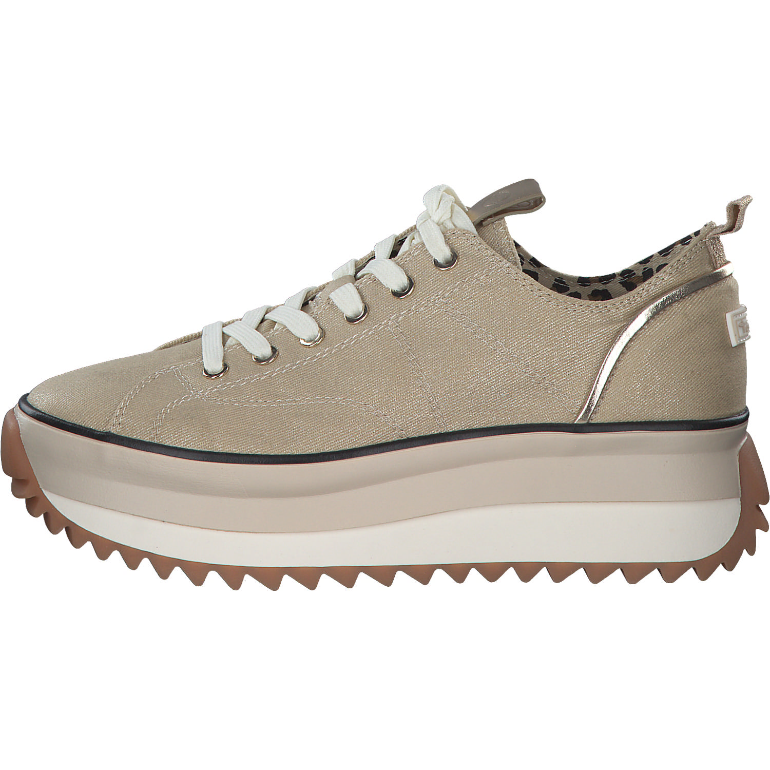 Tamaris 23731, Schnürschuhe, Damen, gold