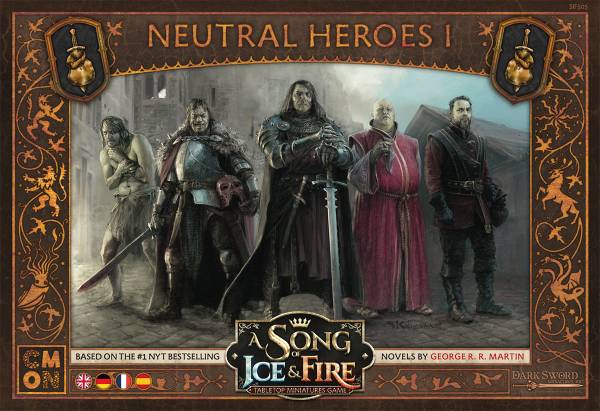 A Song of Ice & Fire - Neutral Heroes 1 (Neutrale Helden 1) (Erw.)