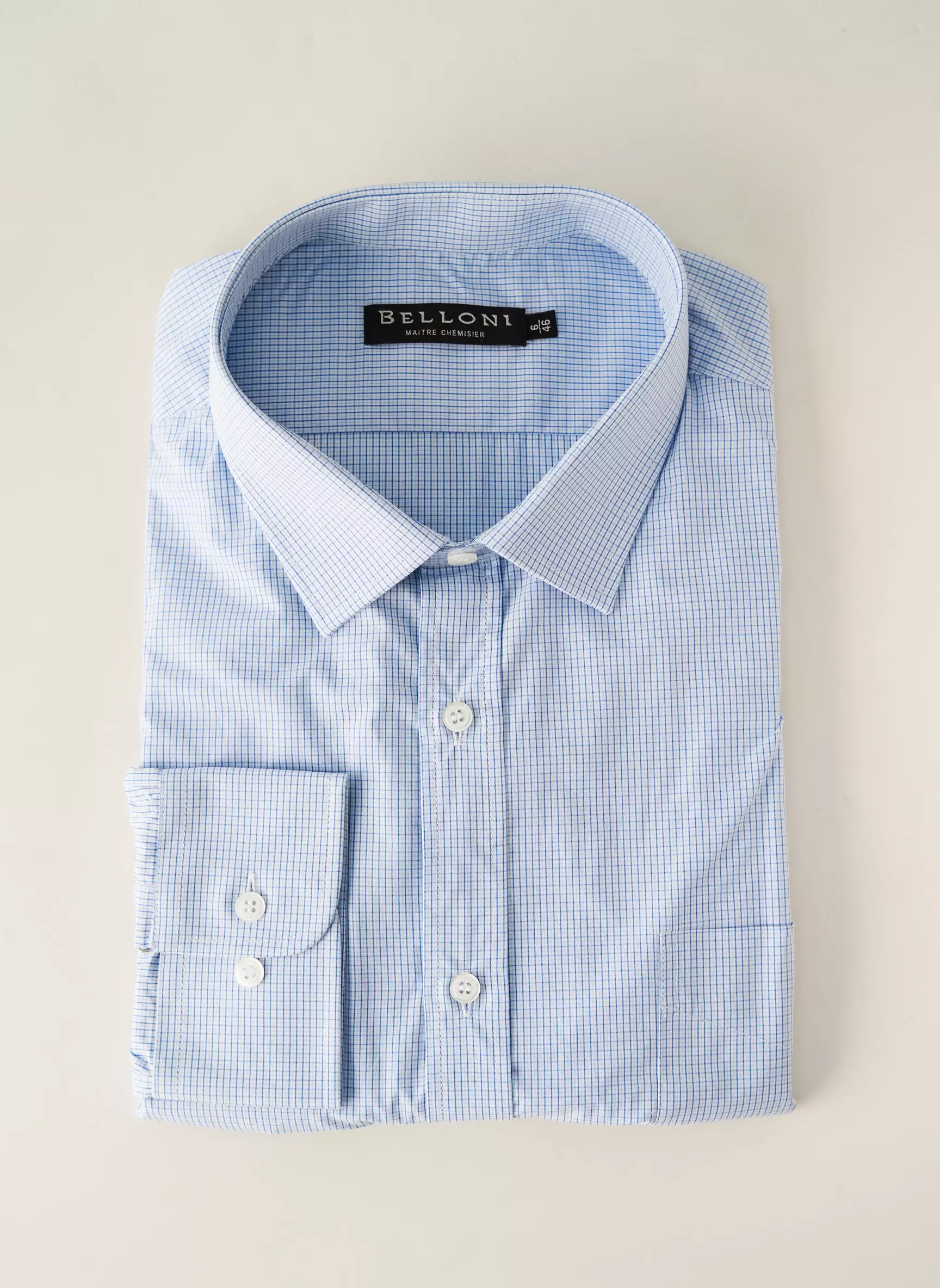 Belloni Manches Longues Homme couleur bleu