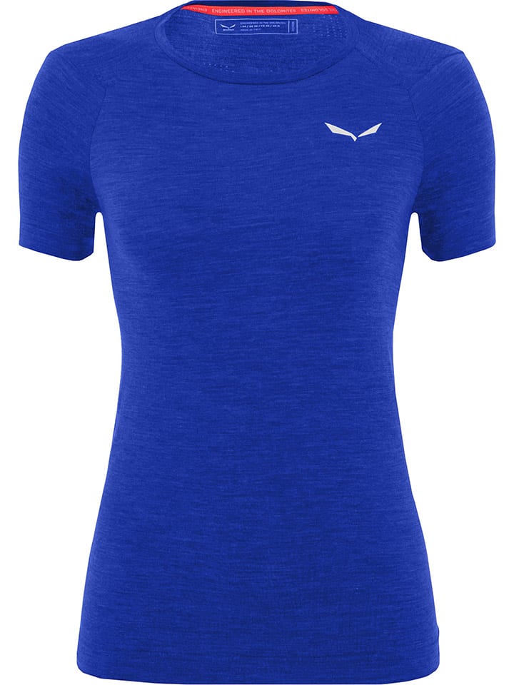 Salewa Funktionsshirt in Blau günstig kaufen