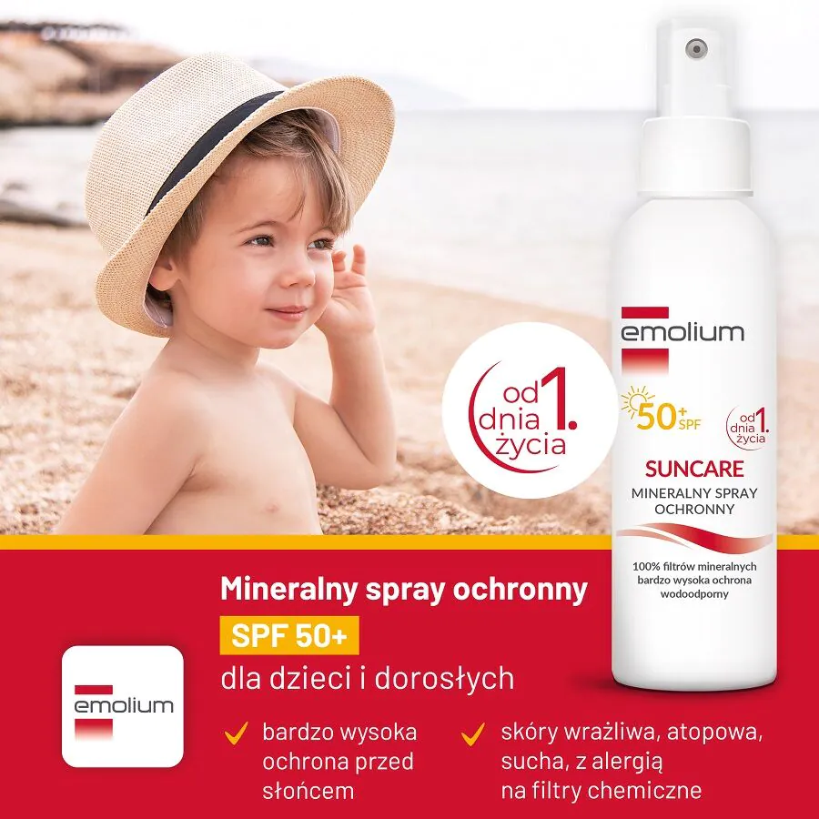 Emolium Suncare Mineral Protective Spray SPF50+