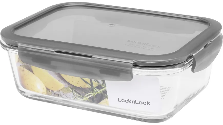 LOCK & LOCK Vorratsdose Boroseal rechteckig 1l
