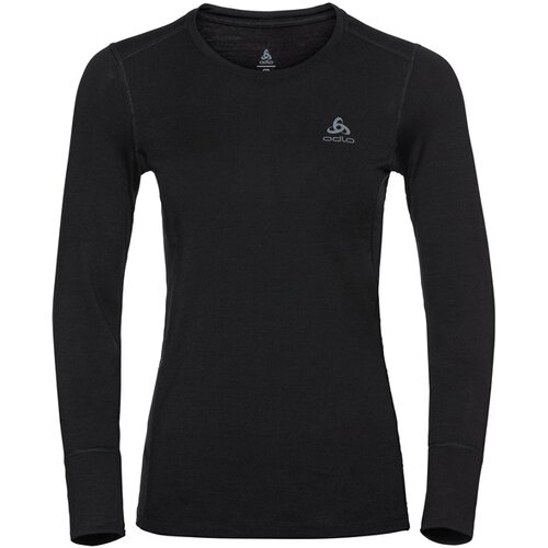 DAMEN LANGARM SHIRT BL TOP CREW NECK L/S MERINO 200