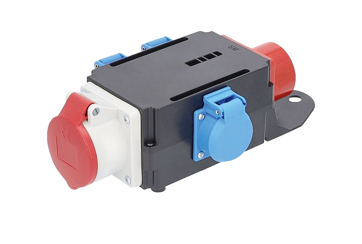 Schwabe 60520 CEE MIXO adapteris 400V/16A IP44 5-pin BRIGACH